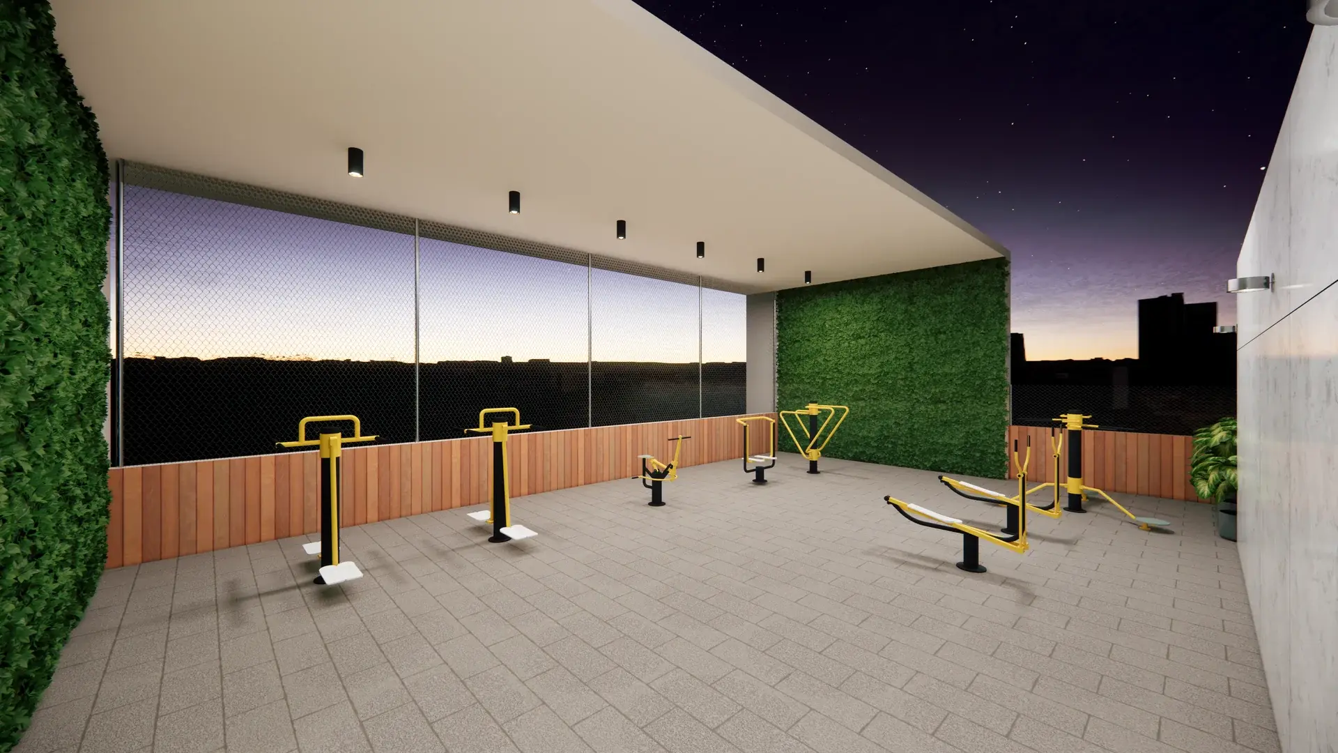 Outdoor Fitness Area