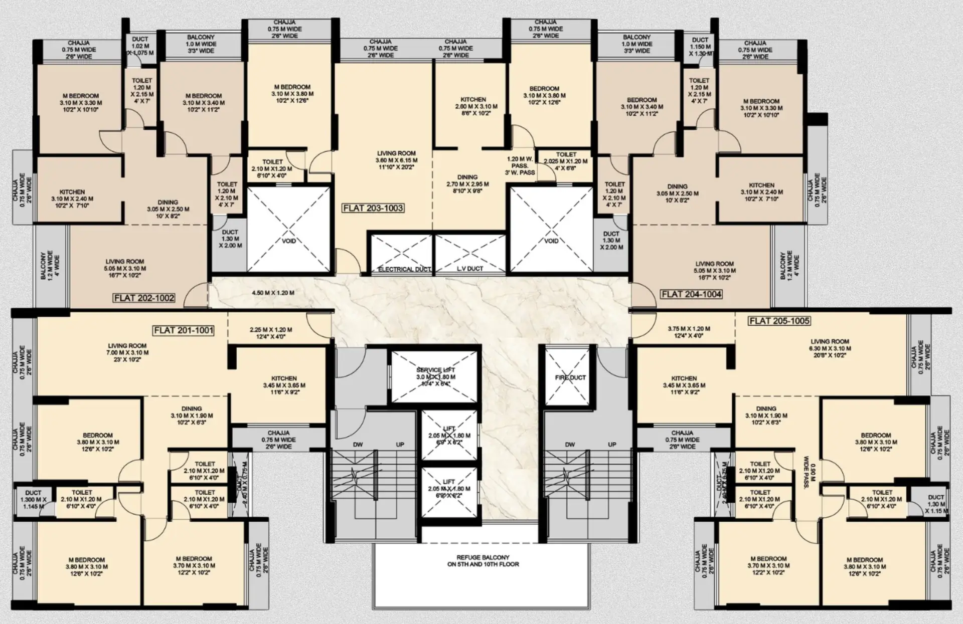 Typical Floor Plan